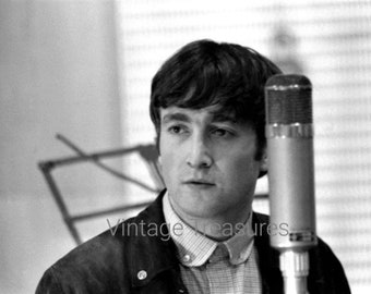 John Lennon Recording with " the Beatles", 1963