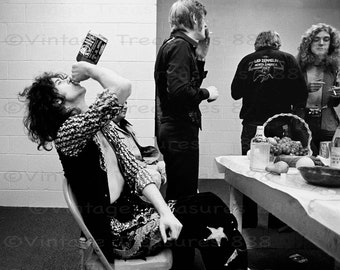 Jimmy Page Drinking Jack Daniels