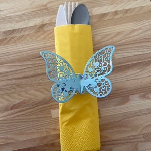 Schmetterlings-Papierhandtuchring (10 Stück)