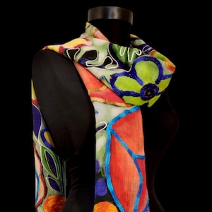 High Quality Beige Wool Shawl, Colorful Shawl, Women Long Shawl, Christmas Gift, Gift For Wife