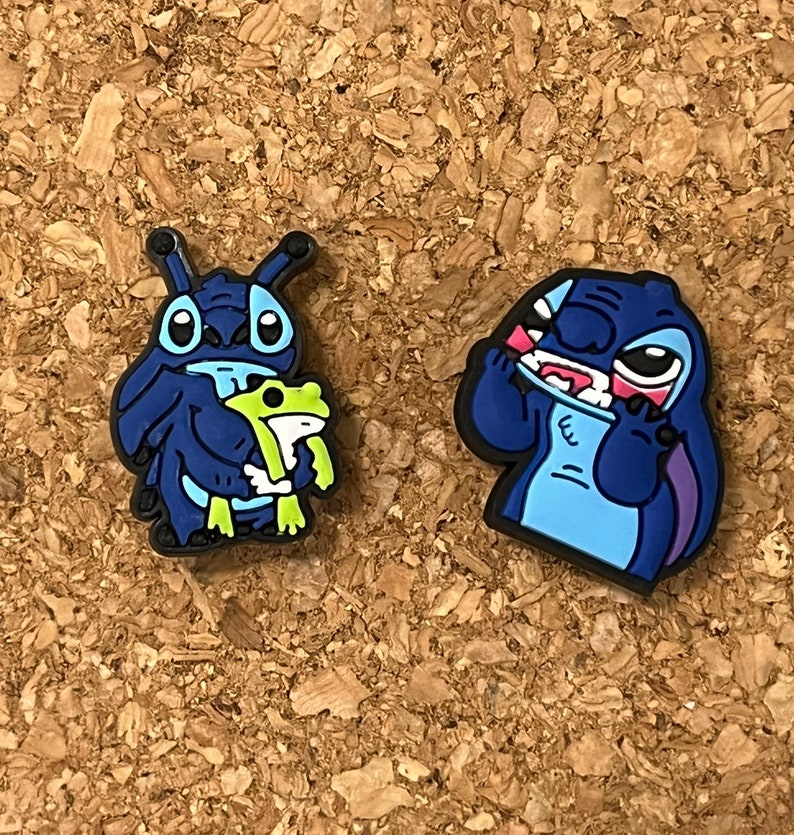 Stitch Jibbitz Lilo and Stitch Croc Charms Disney Jibbitz Etsy