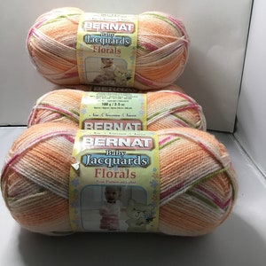 Bernat Baby Jacquards Florals