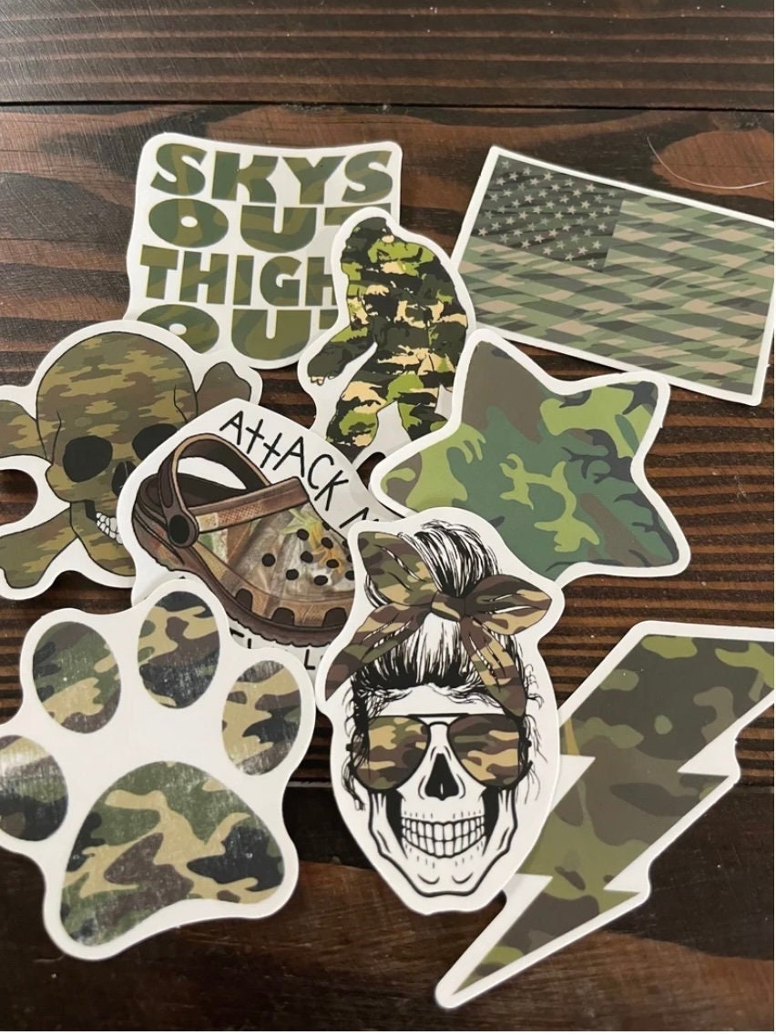 MIGNATIS - Army Soldier Skull Punisher Sticker Sticker Paste Mural