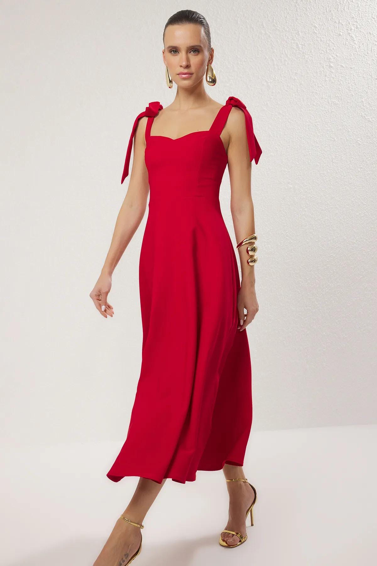 Bridgerton Red Dress - Etsy