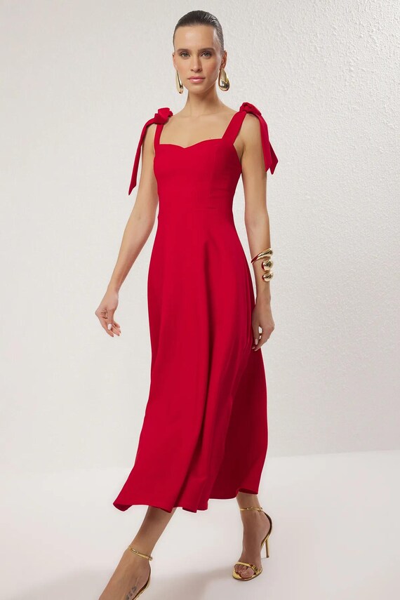 Robe Old Navy Sans Manches Bleue Taille S - Fit & Flare - Encolure Bateau - NEUVE