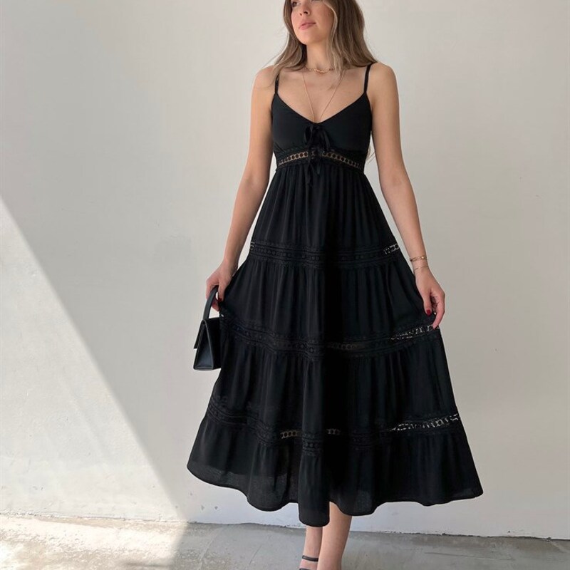 Black Bohemian Dress Etsy — free download