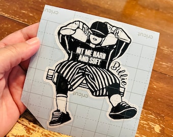 Billie Eilish Hit Me Hard and Soft Decal Sticker