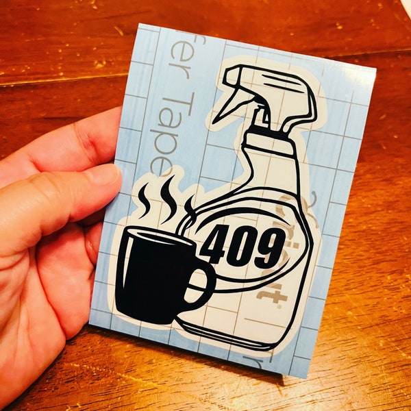 Green Day 409 in Your Coffeemaker Decal Sticker