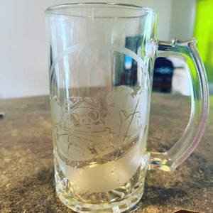 Porco Rosso Etched Glass - Studio Ghibli