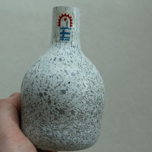Humppila Finland small glass vase/bottle