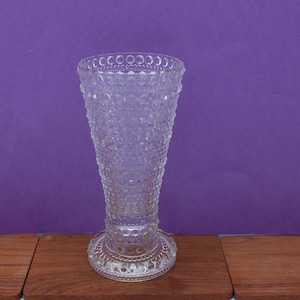 Oiva Toikka Kastehelmi vintage vase/candleholder, Nuutajärvi Finland