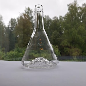 Botella de licor Tapio Wirkkala, Karhula, Finlandia, años 70