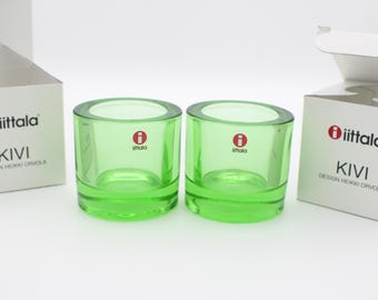 Iittala: One Mondongreen KIVI Votive, Produced by Marimekko - Etsy UK