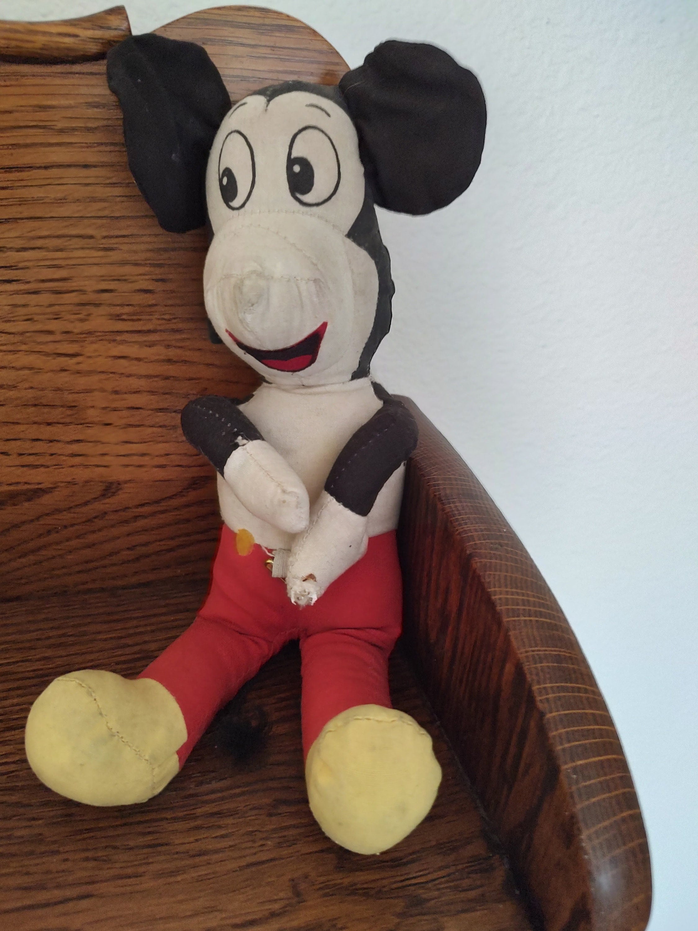 mickey mouse 1930 plush