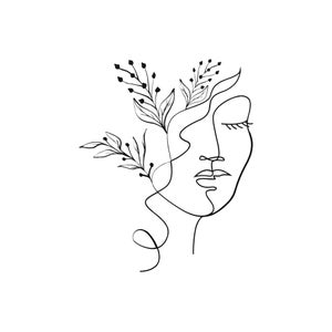 Woman Silhouette Metal Wall Art