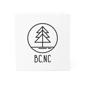 BCNC Note Cube Swain County NC Bryson City Tree Outdoor
