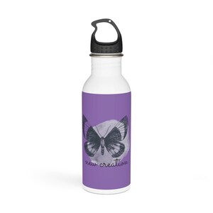 New Creation Butterfly Stainless Steel Water Bottle