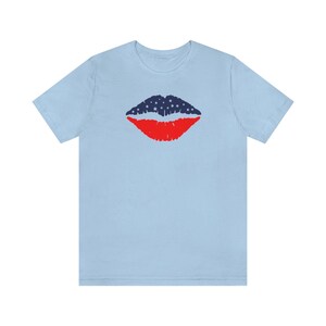 Lips USA Jersey T-shirt manica corta
