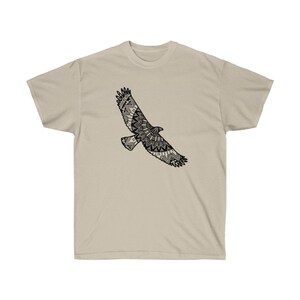 Eagle Mandala Cotton Tee