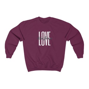 Love Like Jesus Crewneck Sweatshirt