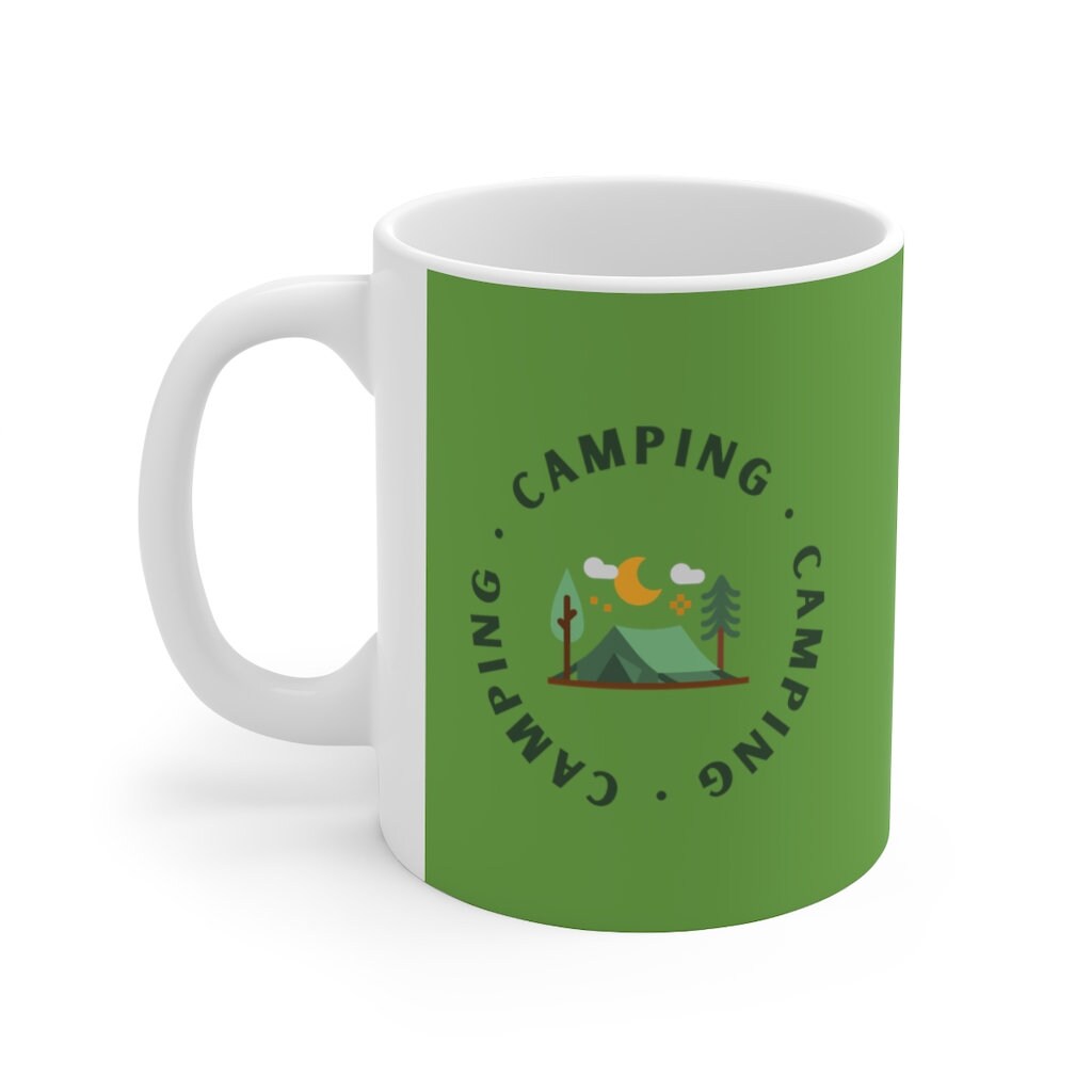 Camping Ceramic Mug 11oz