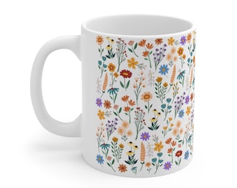 Wildflowers Ceramic Mug 11oz