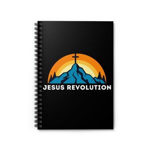 JESUS REVOLUTION Spiral Notebook - Ruled Line