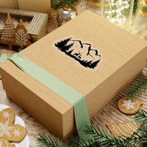 Deer Mountain Kiss-Cut Stickers