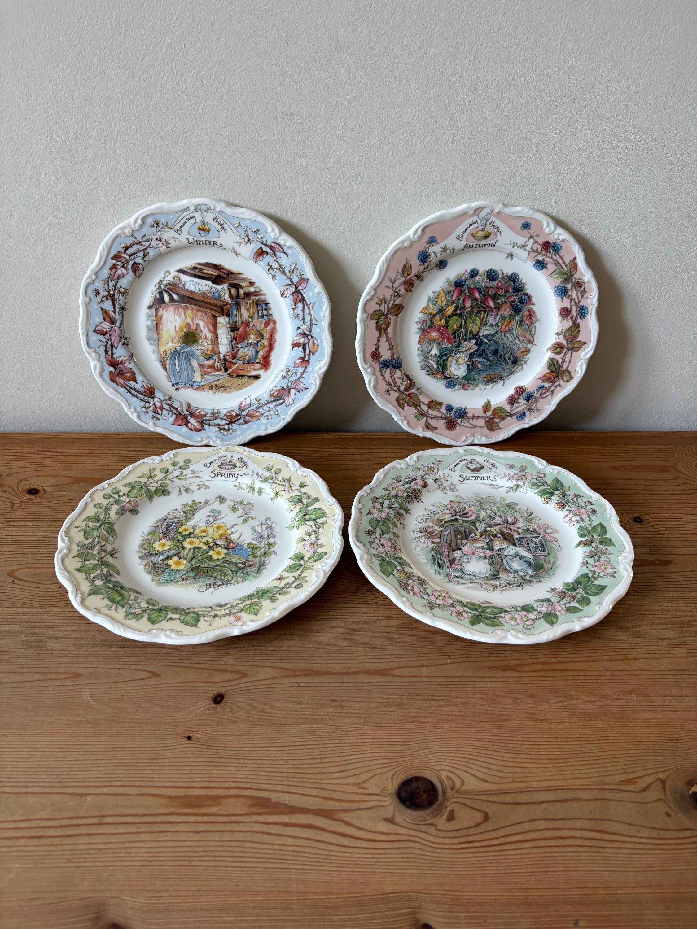 Brambly Hedge Plate Set Collectibles - Etsy