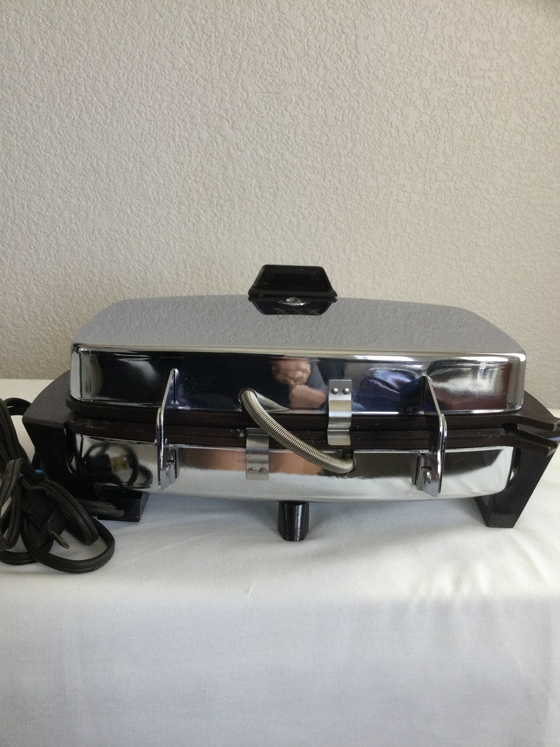 Vintage Toastmaster Waffle Maker Grill Reversible Plates Etsy