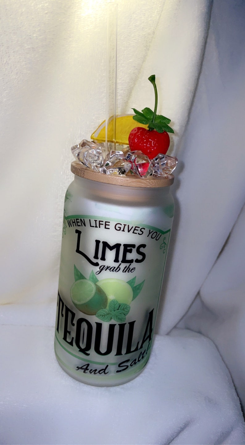 When Life Gives You Limes 16oz Wrap Etsy