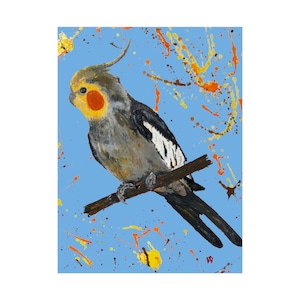 Rolled Poster Henry the Cockatiel
