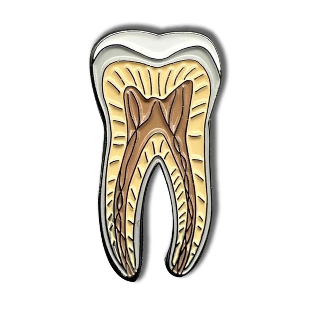 Tooth Dental Pin Dentist Rdh Dental Hygienist Dental Etsy