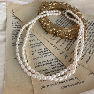 010 | Pearl Necklace | Intertwined | Handmade Jewelry | Bridal | Wedding | Birthday | Gifts