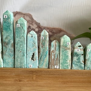 Blue Aragonite Crystal Points! Calm And Soothes