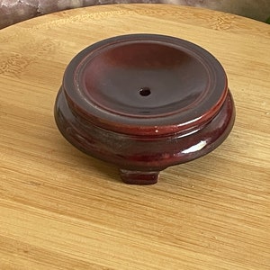 Wooden Sphere Holder