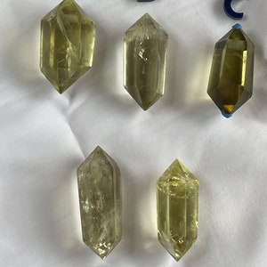 Double Point Very Clear Citrine