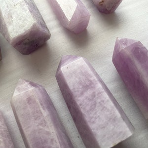 100% Natural Rare find! Kunzite Points! WoW!!!!