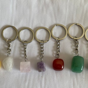 Crystal Cube Crystal Keyrings!