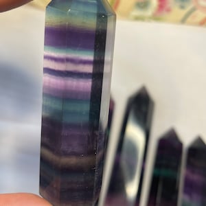 Beautiful Rainbow Fluorite Pendants! Beautiful Colours!!!!