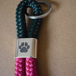 Personalized Keychain Sail rope rope rope engraved