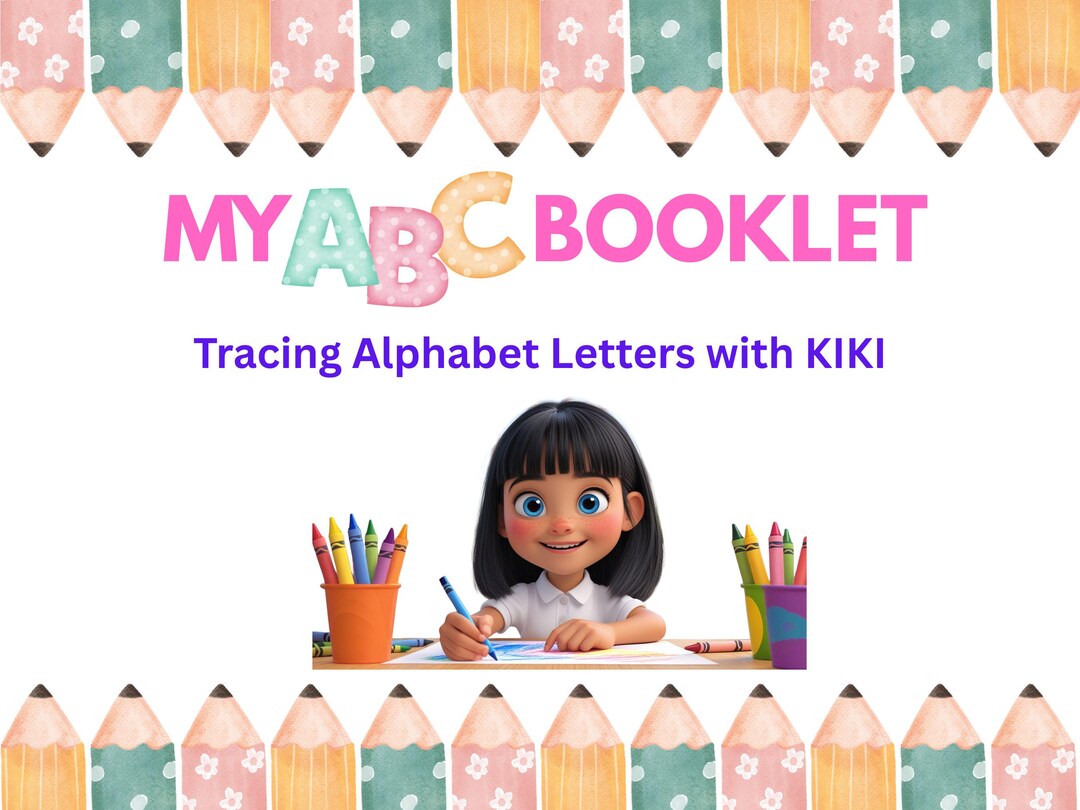 Alphabet Letter Tracing Worksheets for Kids – Preschool Handwriting ...