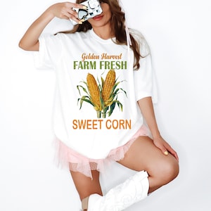 Corn Shirt, Funny Corn Tshirt, Corn Gifts, Girls Corn Tee, Corn Farm, Maize Shirt, Corn Festival, Corn T Shirt, Corn T-shirt, Corn Themed