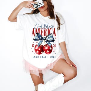 USA shirt, Summer BBQ t-shirt, Red White and Blue, America Tee, Comfort Colors® Women&#39;s 4th of July, Fourth of July Shirt T-Shirt, 1776 Tee