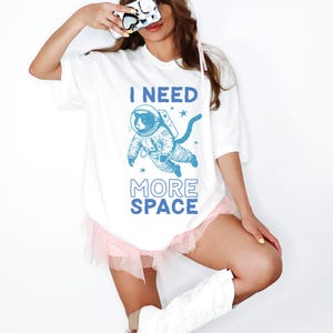 Cats in Space Comfort Colors® Shirt, Funny Cat Tshirt, Oversized Shirt, Aesthetic Graphic Retro Vintage T Shirt, Cat Lover Gift, Cat Tee