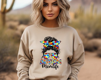 Autism Awareness Sweatshirt, Autism Advocate, Autism Mom Sweatshirt, Sensory Processing Sweatshirt, Autism Mama Sweatshirt