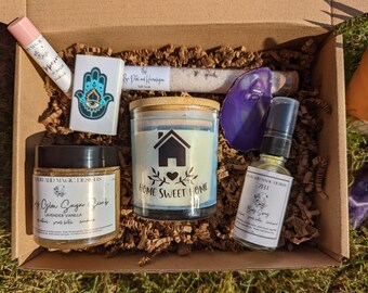 New Homeowners Gift Box, Housewarming Gift Set, Realtor Gifts, Congratulations New Home Presents, First House, Home Sweet Home Gift Box