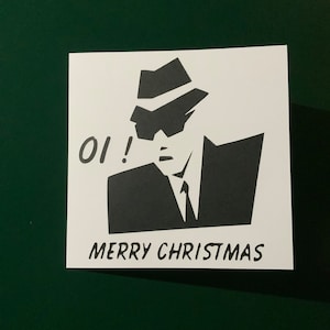OUI ! Carte de Noël SKA, mod, deux tons, skaking, fan de musique, folie, promotions, mauvaises manières, 2 tons.