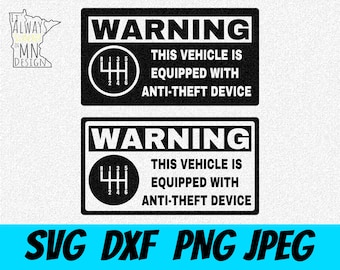 Millennial Anti-Theft Device SVG Cutting Files