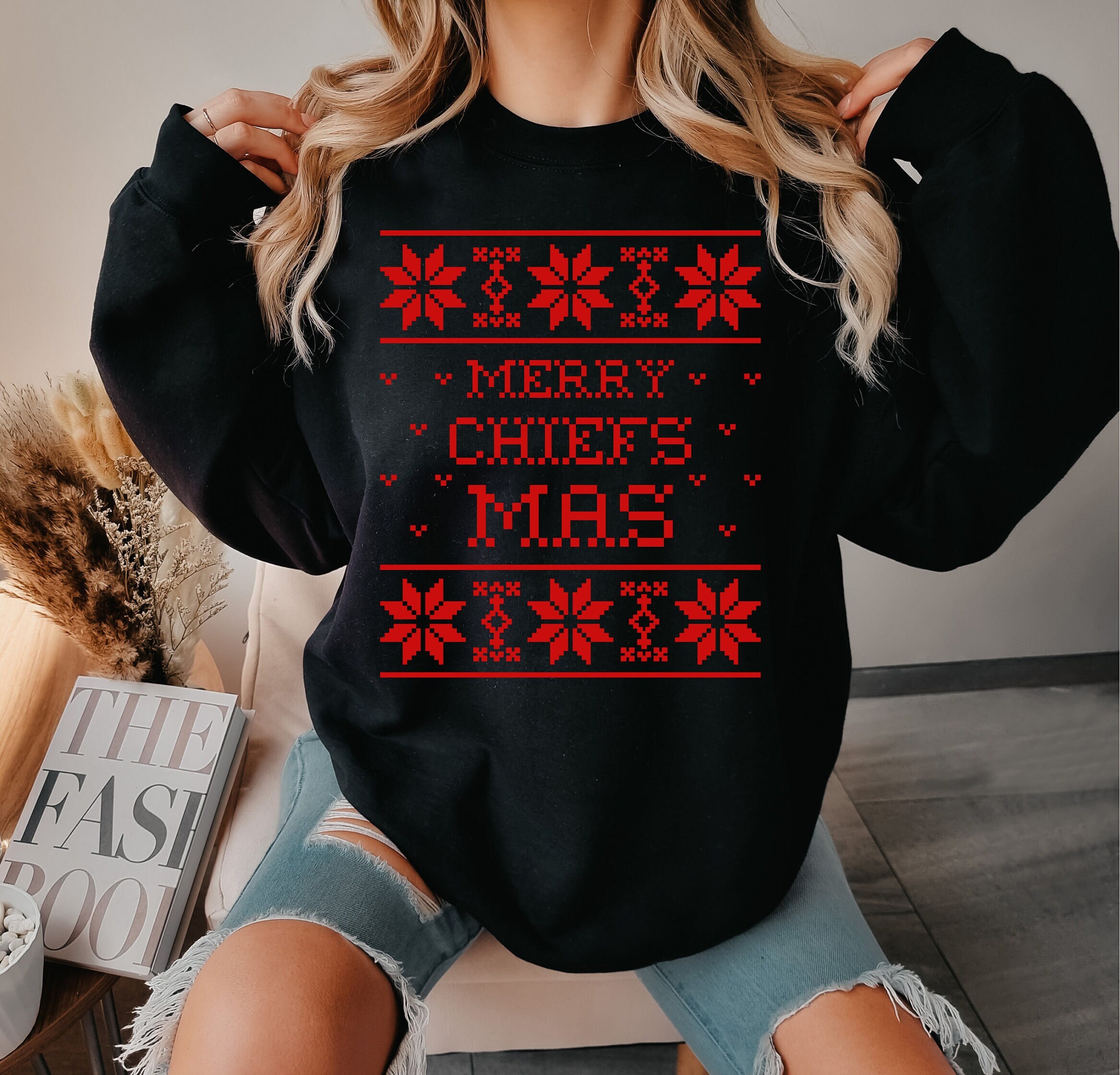Kc Chiefs Ugly Sweater Etsy